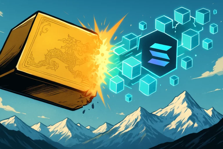 รับรองโดยประเทศอธิปไตย! ภูฏานร่วมมือกับโซลานาเปิดตัวโทเค็นทองคำ 